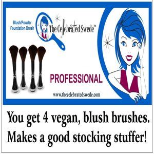 4 Vegan Blush Brushes